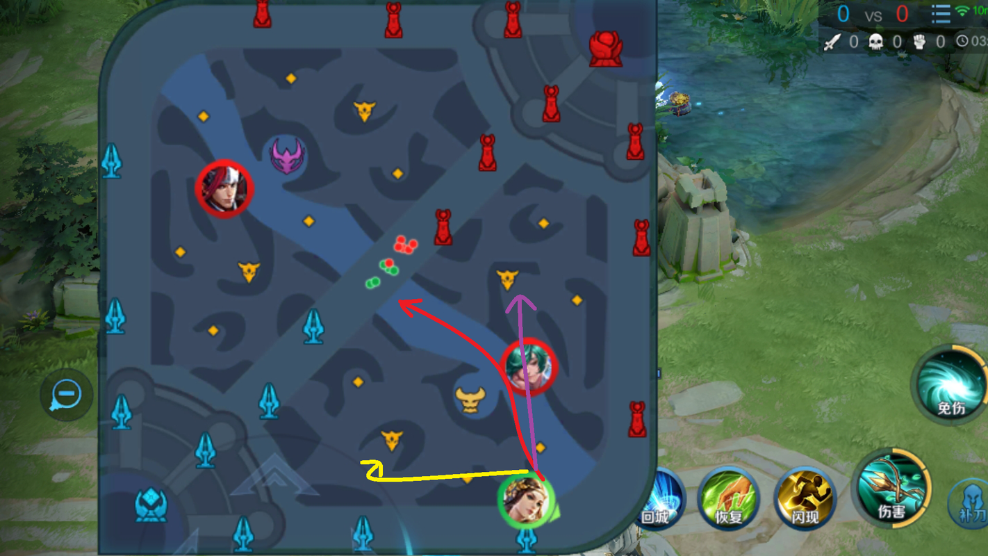 王者荣耀王者模拟战战士怎么站位