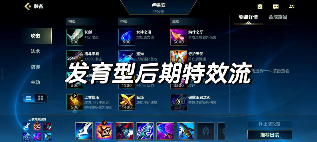 王者荣耀中吕布适合出什么装备?