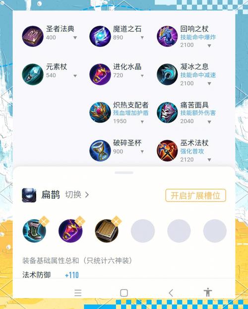 王者荣耀,国服扁鹊出装全攻略