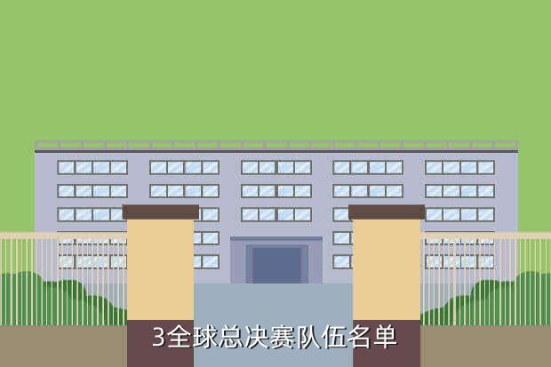 3全球总决赛队伍名单