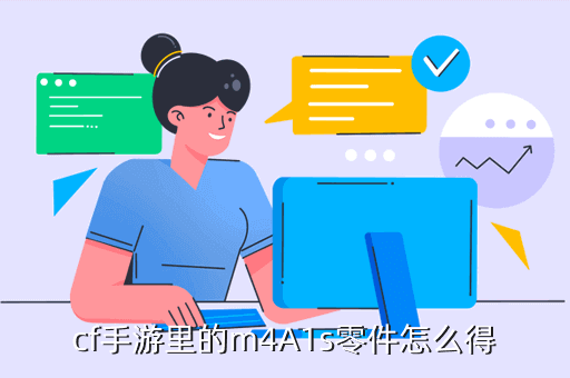cf手游里的m4A1s零件怎么得