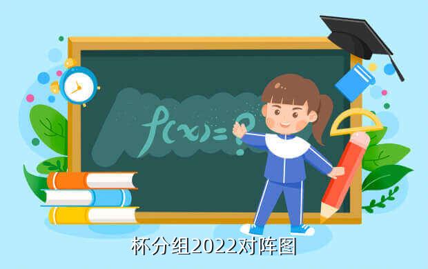 杯分组2022对阵图