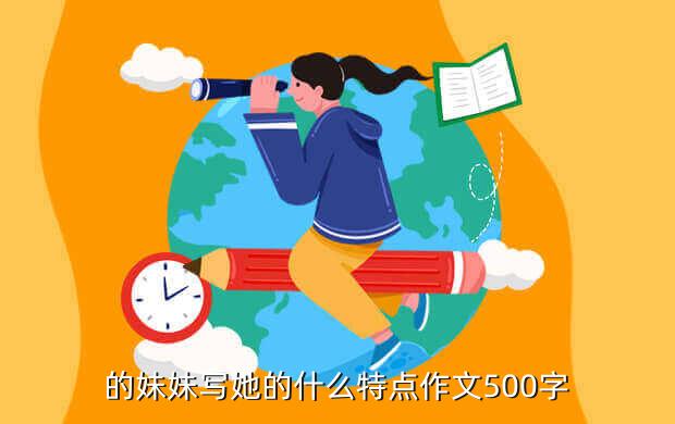 的妹妹写她的什么特点作文500字