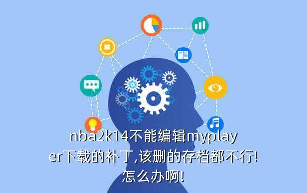 nba2k14不能编辑myplayer下载的补丁,该删的存档都不行!怎么办啊!