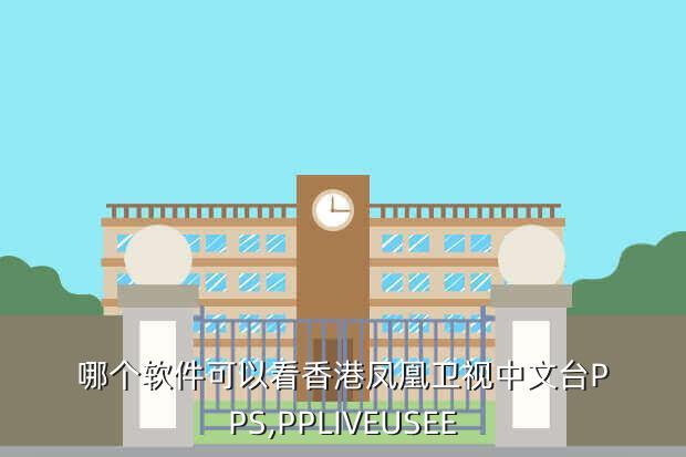 哪个软件可以看香港凤凰卫视中文台PPS,PPLIVEUSEE