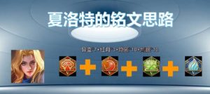 夏洛特出装铭文攻略
