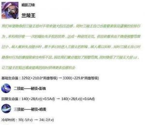 掌握新兰陵王技能攻略，成为无敌战神！