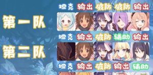 公主连结坦克T位角色攻略