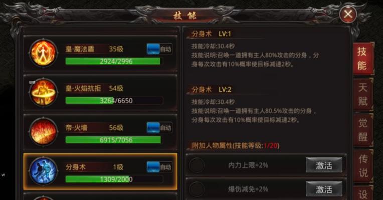 法师技能练级攻略（掌握法师技能，迅速提升等级，征服游戏世界！）-第3张图片-游技攻略库
