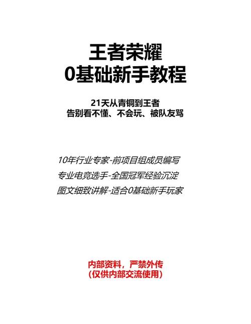 新手必备攻略:王者荣耀零基础入门教程