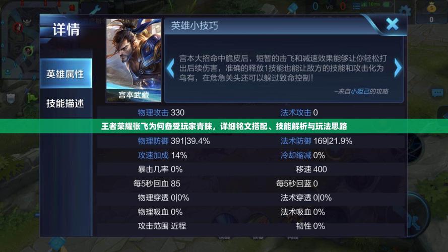 《王者荣耀》一夫当关,万夫莫开——张飞新手入门攻略