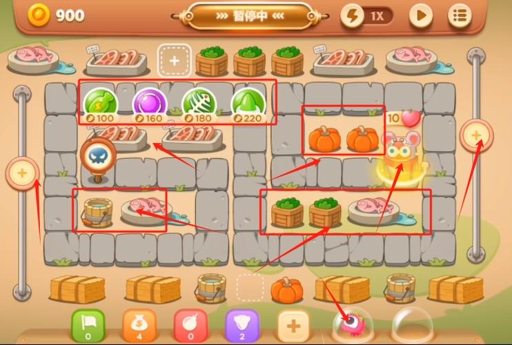 保卫萝卜3冒险模式集市24关怎么过