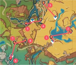 原神纳塔火神瞳搜集攻略和路线分享 第七期