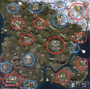 和平精英山谷地图发育攻略 山谷地图落地技巧