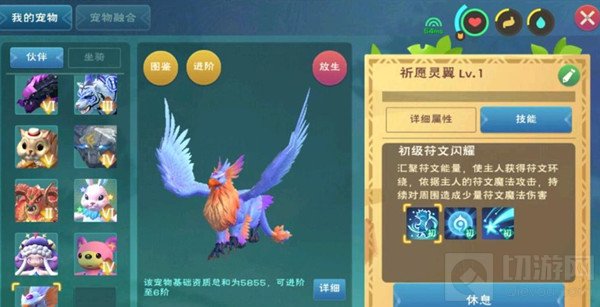 创造与魔法祈愿灵翼技能资质怎么样 祈愿灵翼属性介绍