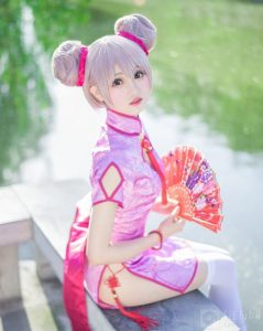 王者荣耀小乔COS图集分享 萝莉萌妹小乔COS