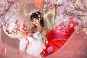 王者荣耀游园惊梦COS图集分享 甄姬COS图集