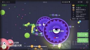 球球大作战如何判断分身和对手的体积大小